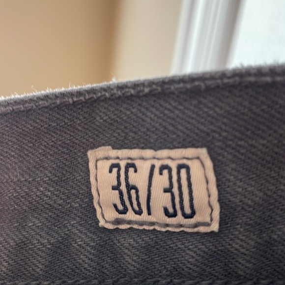 Flag & Anthem 36/30 grey jeans preppy workwear western event night fall winter - Picture 4 of 6